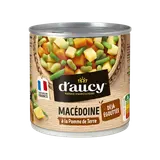 Macédoine égouttée Cultivé en France D'AUCY - 265g