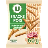 Biscuits apéritifs Snack pois saveur crème oignon 60g