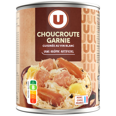 Choucroute garnie Boîte de 800g