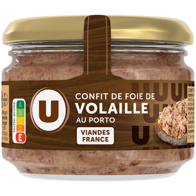 Confit de foie de volaille au porto verrine 180g