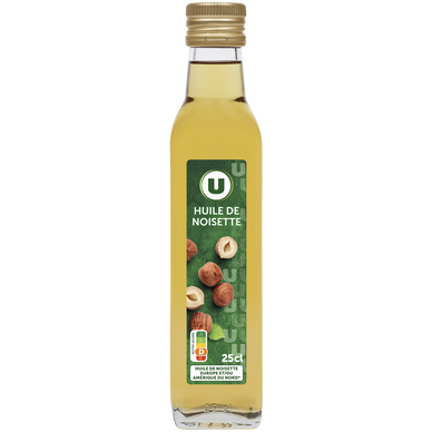 Huile de noisette Bouteille 25cL