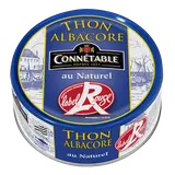 Thon albacore au naturel Label Rouge - CONNÉTABLE - 112g