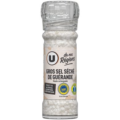 Fleur de sel de Guérande moulin 75g