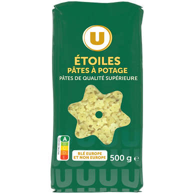 Pâtes étoiles, sachet de 500g