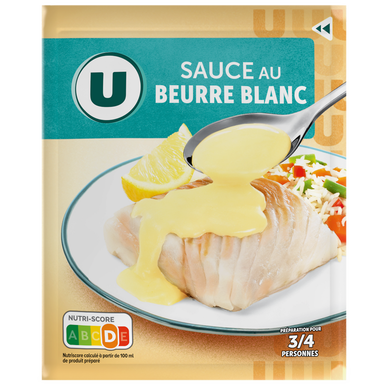 Sauce déshydratée au beurre blanc  sachet de 35g