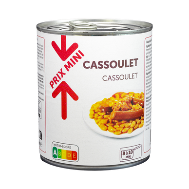Cassoulet PRIX MINI boîte 4/4 840g