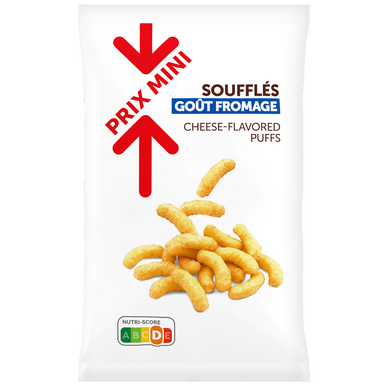 Biscuits apéritifs Soufflés fromage PRIX MINI - 100g