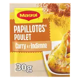 Assaisonnement papillottes poulet au curry MAGGI, sachet de 30g