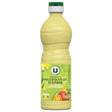 Vinaigrette allégée en matières grasses à l'huile d'olive 13% et au citron  50cl