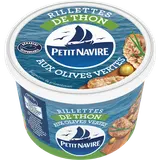 Rillettes de thon aux olives vertes PETIT NAVIRE 220g