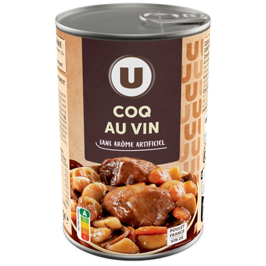 Coq au vin boîte 1/2 400g