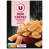 Mini crêpes fourrées goût bacon  paquet de 65g