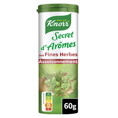 Assaisonnement en poudre secret d'arômes fines herbes KNORR 60g