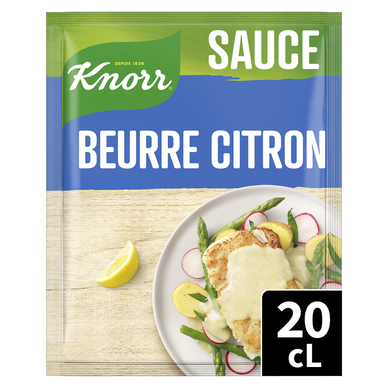 Sauce déshydratée beurre citron KNORR, 41g