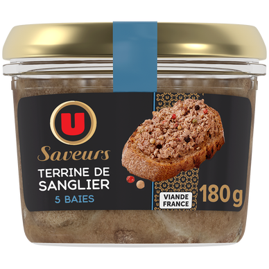 Terrine de sanglier aux 5 baies  180g