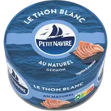 Thon blanc au naturel PETIT NAVIRE, 93g
