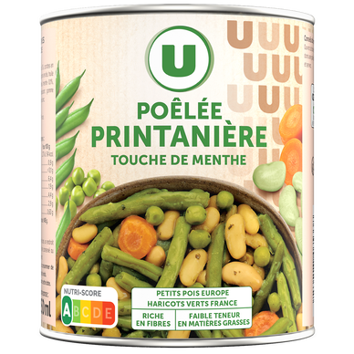 Légumes Pôelée printanière - Boîte de 580g
