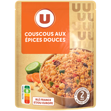 Couscous aux épices douces sachet micro-ondable 2' 250g