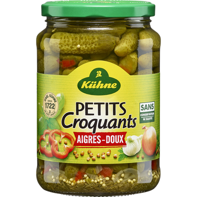Petits croquants aigres-doux KUHNE 375g