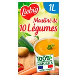 Soupe Pur'Soup Soupe moulinée 10 légumes variés LIEBIG, 1l