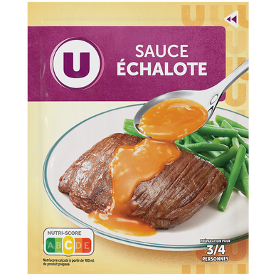 Sauce déshydratée échalote  sachet de 33g