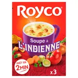 Soupe à l'indienne ROYCO, 3 sachets, 76,5g