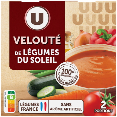 Soupe Velouté légumes du soleil 2x30cl