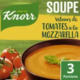 Soupe déshydratée Velours de Tomates à la Mozzarella KNORR 3 portions75cl