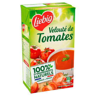 Soupe Pur'Soup velouté de tomates française LIEBIG brique 1l