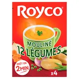 Soupe moulinée 12 légumes ROYCO, Etui de 4 Sachets pour 64,4g