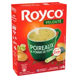 Soupe Velouté de poireaux et pomme de terre ROYCO étui 4 sachets 54g
