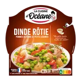 Dinde fermière aux 5 légumes printanniers LA CUISINE D'OCEANE, 300g