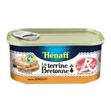 Terrine Bretonne Label Rouge HENAFF, boîte de 1/4, 200g