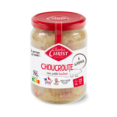 Choucroute de brasserie CHRIST, Boîte de 790g