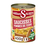 Saucisses pommes de terre et jus aux oignons WILLIAM SAURIN 400g