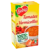 Soupe de tomates et pâtes LIEBIG, brique 1l