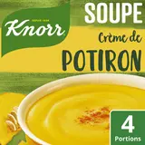 Soupe déshydratée Crème de Potiron KNORR 4 portions 1 litre