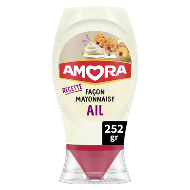 Mayonnaise à l'ail AMORA 250ml
