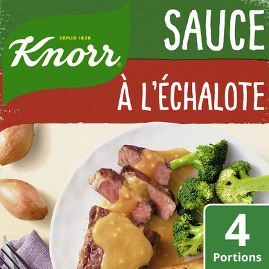 Sauce déshydratée aux échalote KNORR, 32g, 20cl