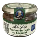 Terrine de lapin au serpolet Mère Lalie bocal 180g