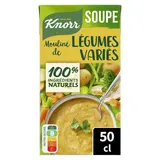 Soupe Mouliné légumes variés KNORR & LA POTAGERE, Brique 50cL