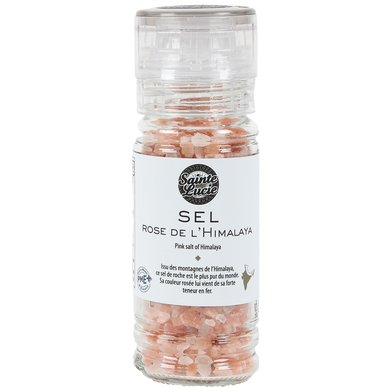 Sel rose de l'Himalaya SAINTE LUCIE, 100g
