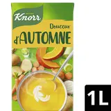 Soupe Douceur légumes d'automne à la crème fraîche KNORR & LA POTAGERE, Brique 1L