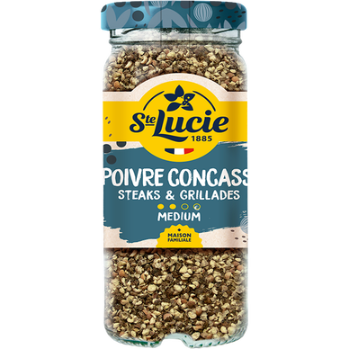 Poivre concassé SAINTE LUCIE, 45g