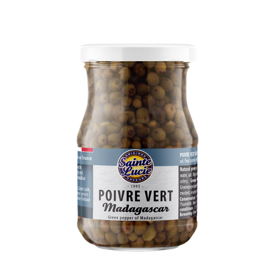Poivre vert naturel SAINTE LUCIE, 60g