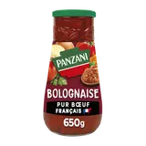 Sauce Bolognaise 100% pur boeuf PANZANI - 650g