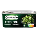 Petits pois CASSEGRAIN - Boîte 140g