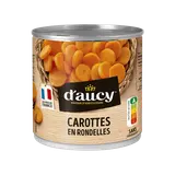 Carottes rondelles Cultivé en France D'AUCY - 240g