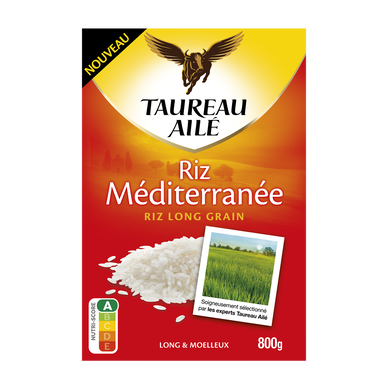 Riz mediterrannée TAUREAU AILE 800g