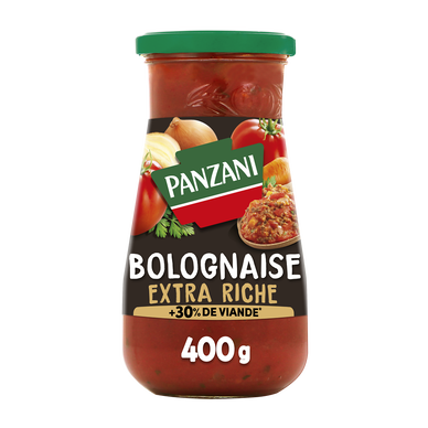Sauce Bolognaise extra riche PANZANI - 400g